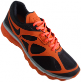 Tênis Nike Air Max 2012 Preto e Laranja MOD:10578