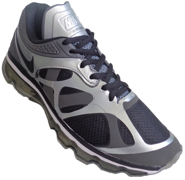 Tênis Nike Air Max 2012 Grafite e Prata MOD:10588