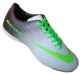 Tênis Futsal Nike Mercurial Vortex Branco e Preto MOD:10727