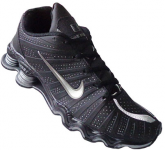 Tênis Nike Shox 12 Preto e Prata MOD:10688