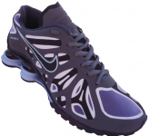 Tênis Nike Shox Turbo 13 Grafite Preto e Azul Bebê MOD:10346