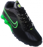 Nike Shox Turbo V Preto e Verde Limão MOD:10501