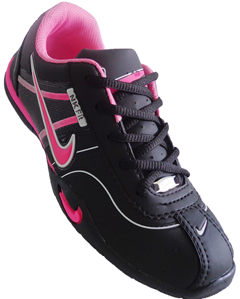 Tênis Nike Fit Preto e Rosa MOD:10444