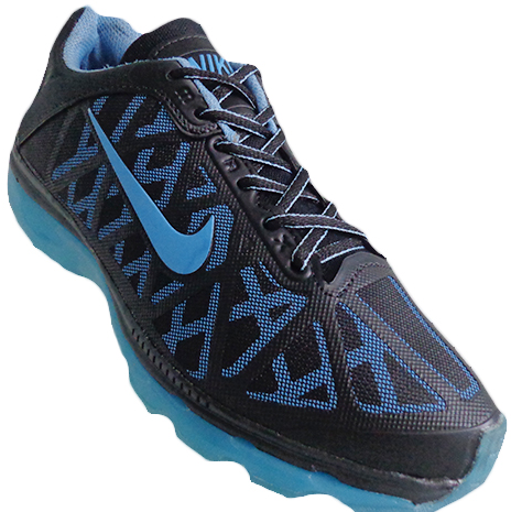 Tênis Nike Air Max 2011 Preto e Azul MOD:10575