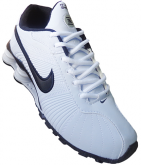 Nike Shox Turbo V Branco e Preto MOD:10503