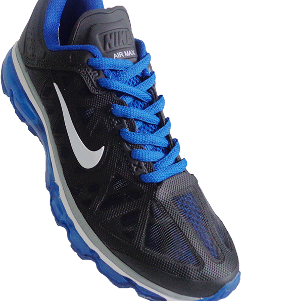 Tênis Nike Air Max 2011 Preto e Azul Royal MOD:10448